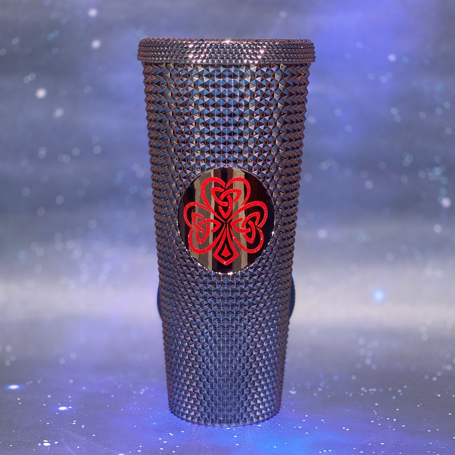 Shamrock Studded Tumbler