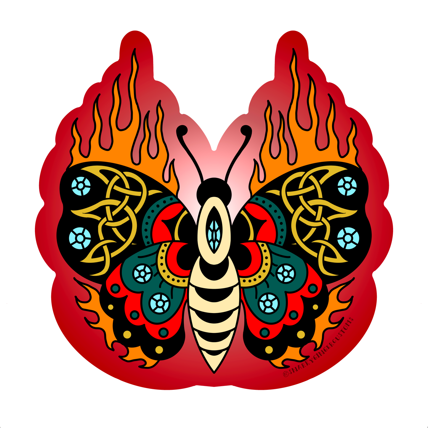 Sticker Pack, Tattoo Style