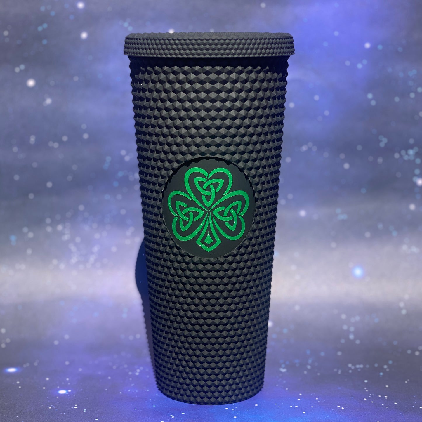 Shamrock Studded Tumbler