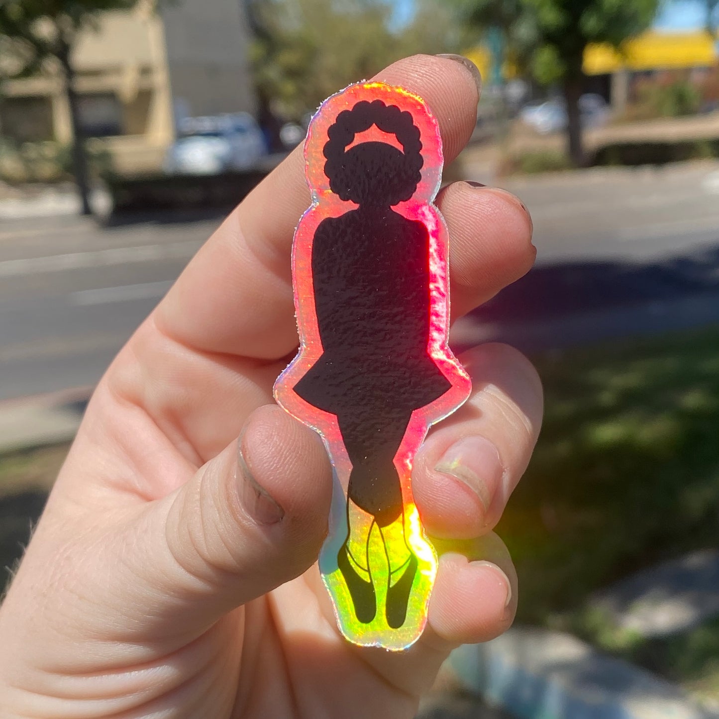 Sticker Pack, Holographic Silhouette