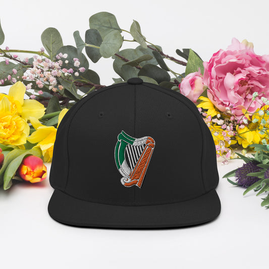 Irish Flag Harp SnapBack Hat