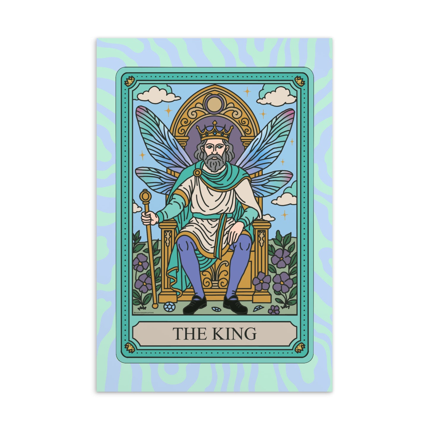 Tarot Trad Set Postcard Set of 7