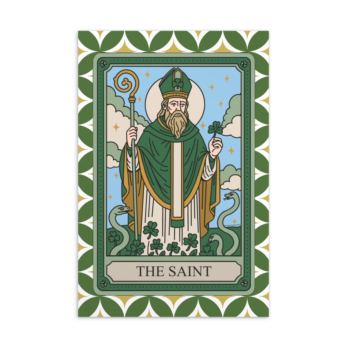 Tarot Trad Set Postcard Set of 7