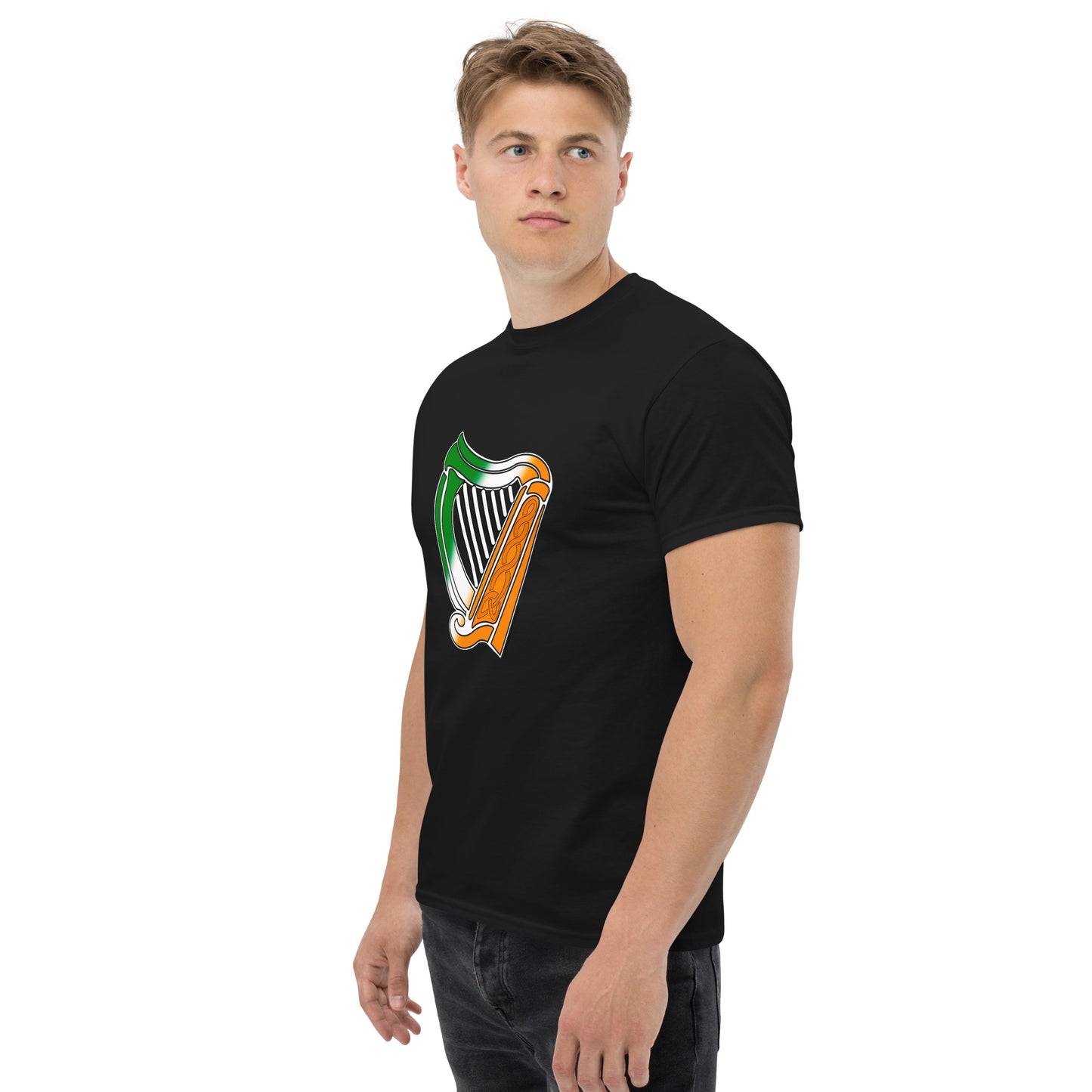 Irish Flag Harp T-shirt