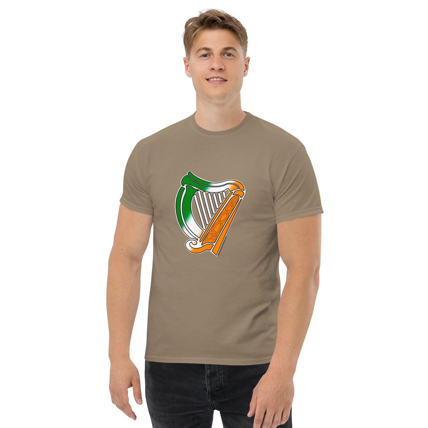 Irish Flag Harp T-shirt