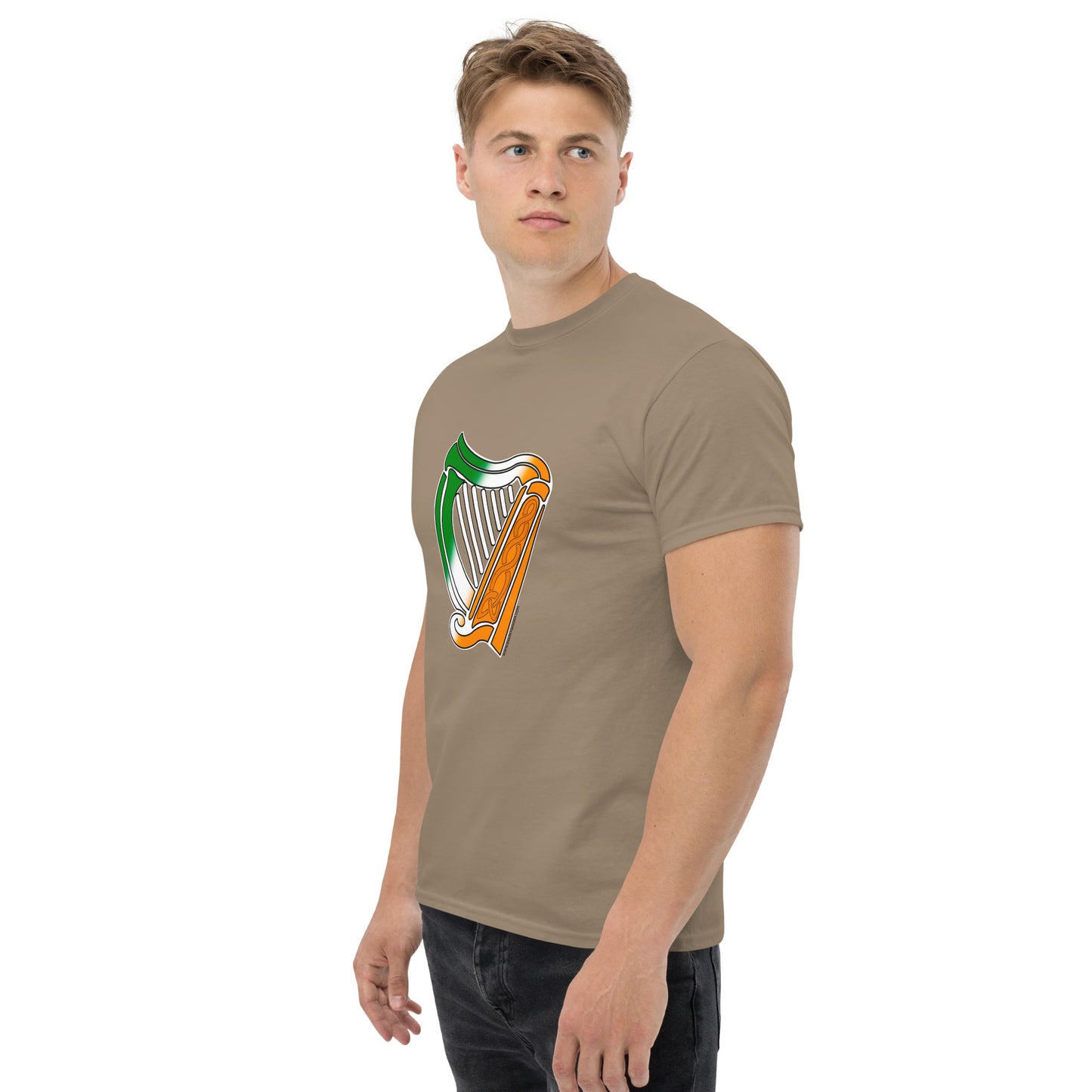 Irish Flag Harp T-shirt