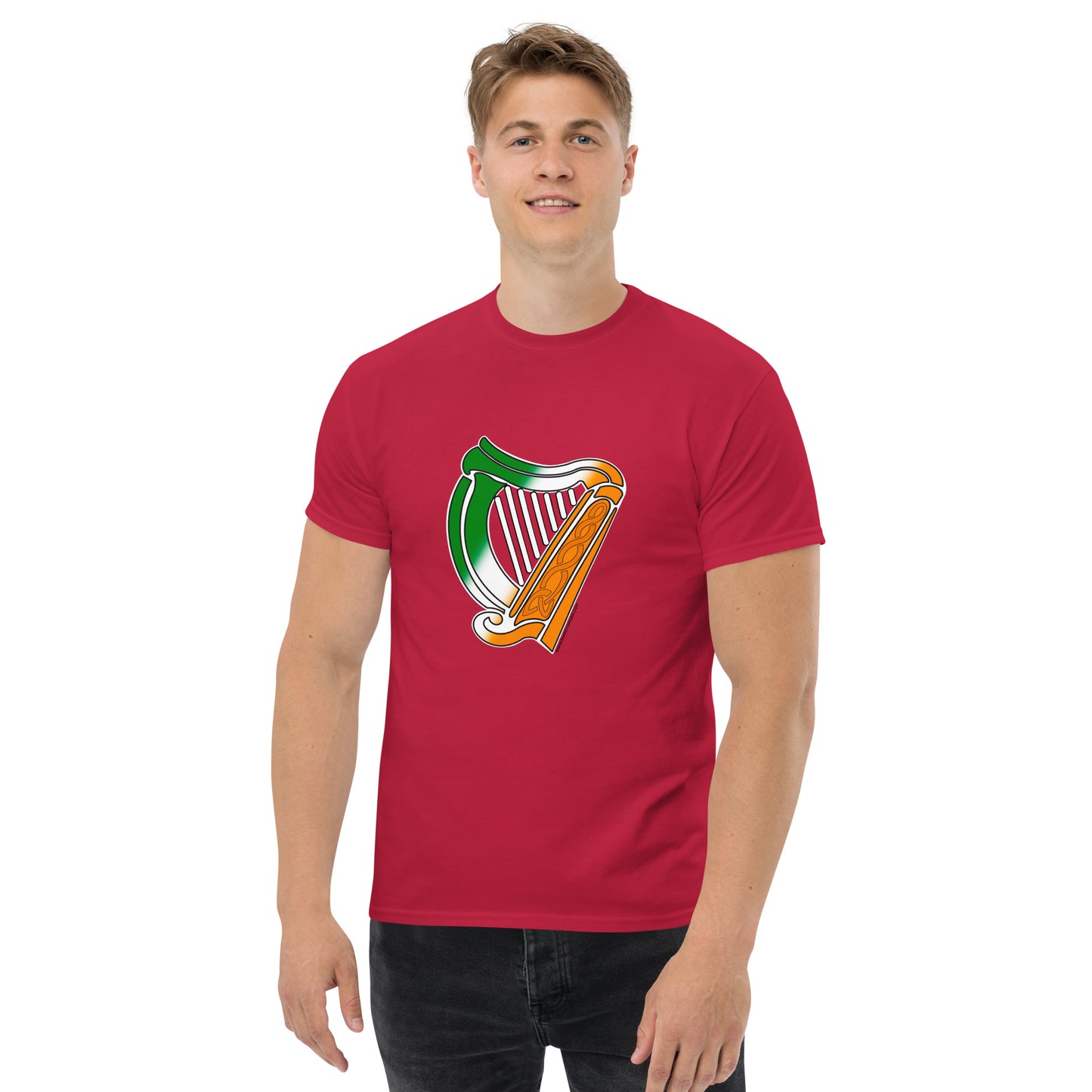 Irish Flag Harp T-shirt