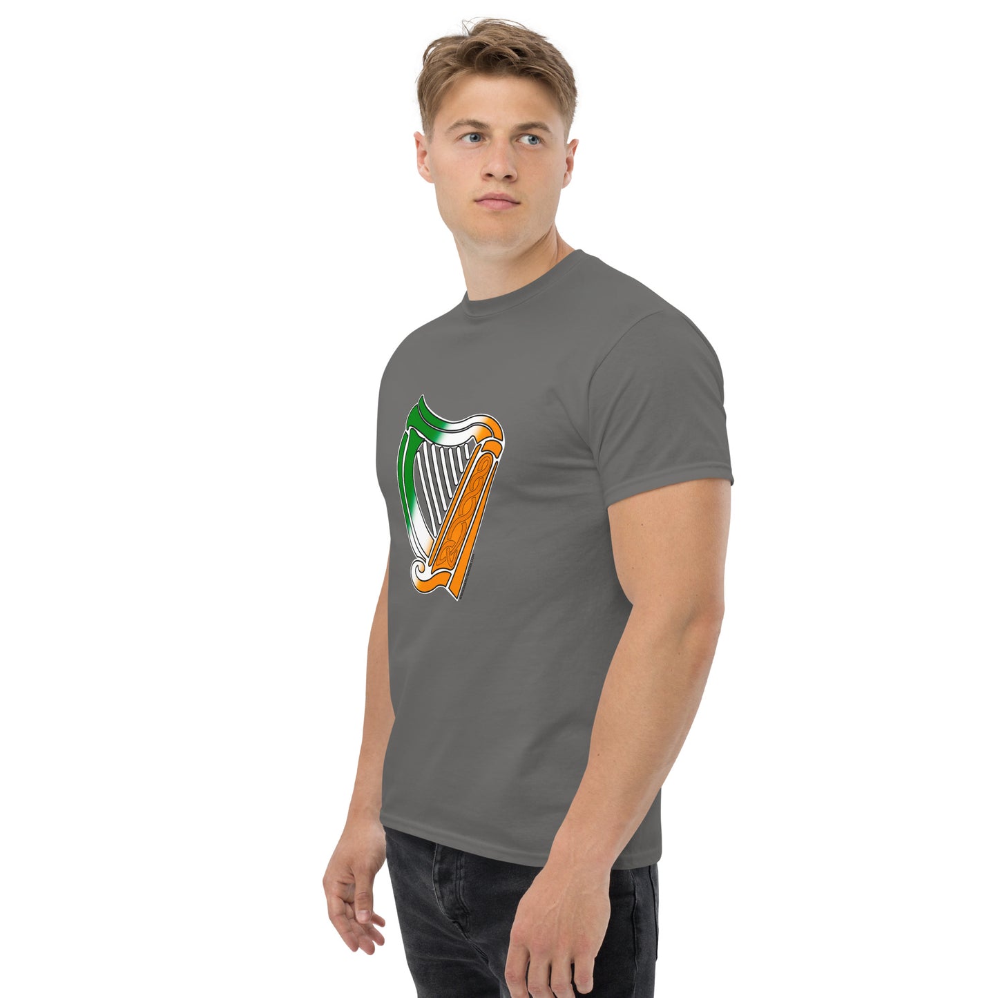Irish Flag Harp T-shirt
