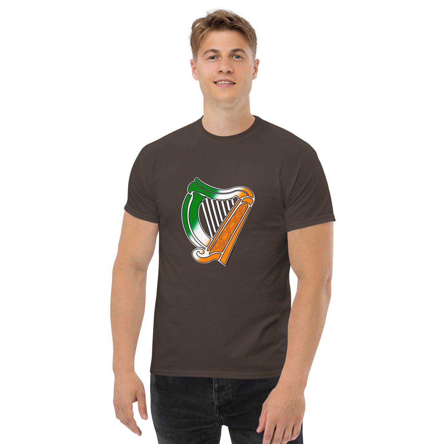Irish Flag Harp T-shirt