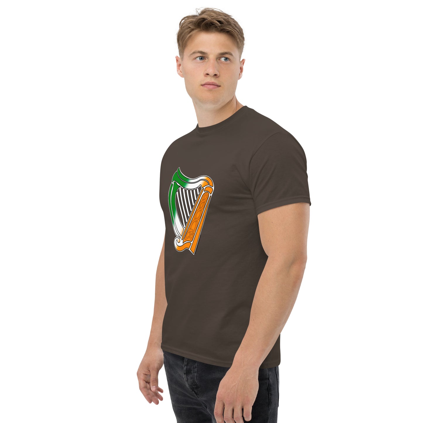 Irish Flag Harp T-shirt