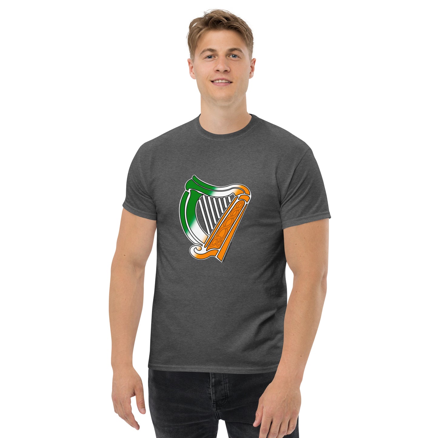 Irish Flag Harp T-shirt