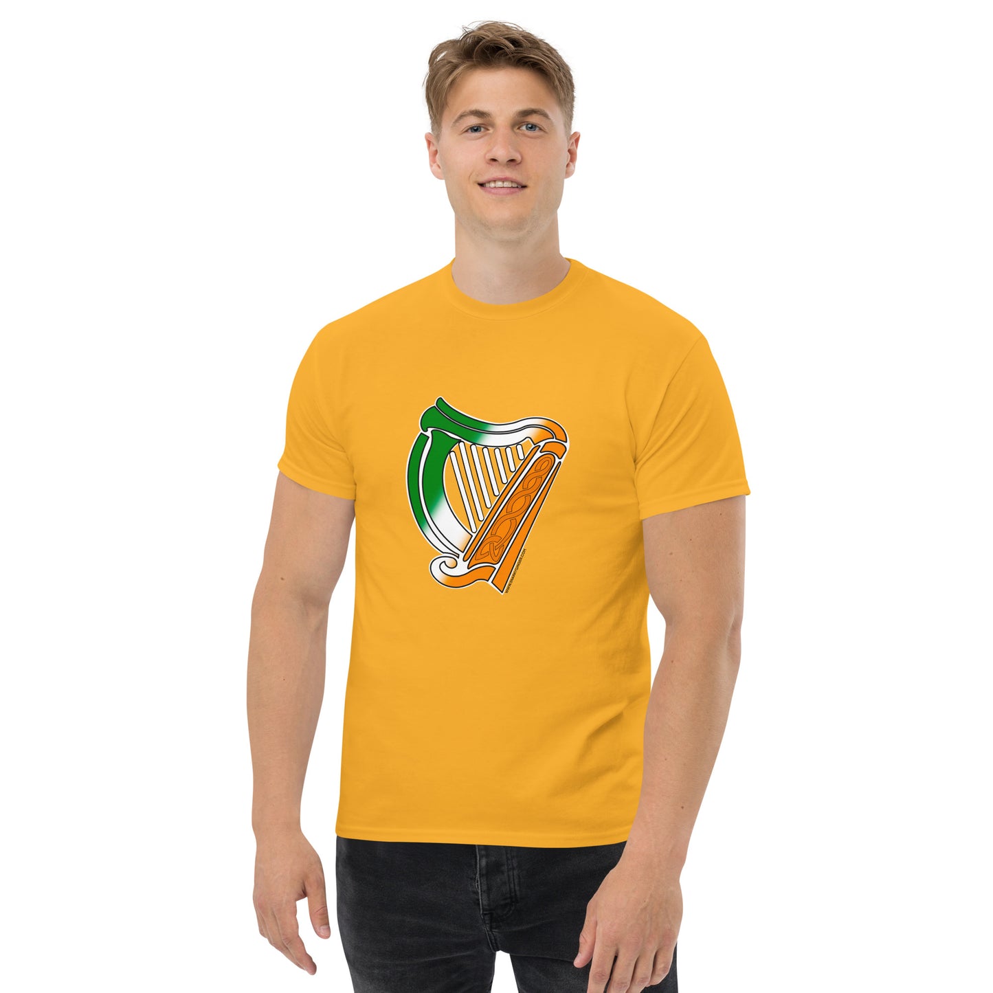 Irish Flag Harp T-shirt