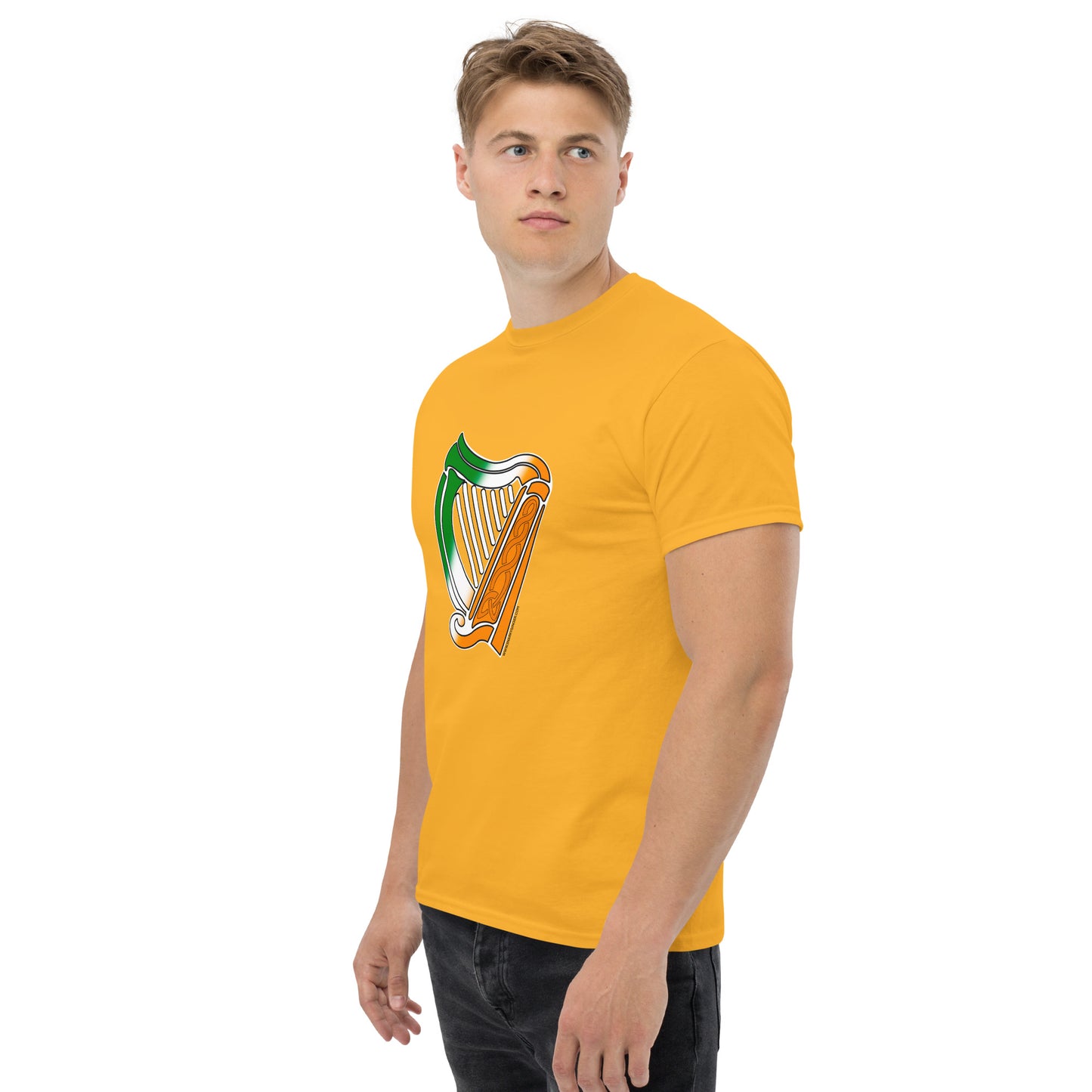 Irish Flag Harp T-shirt