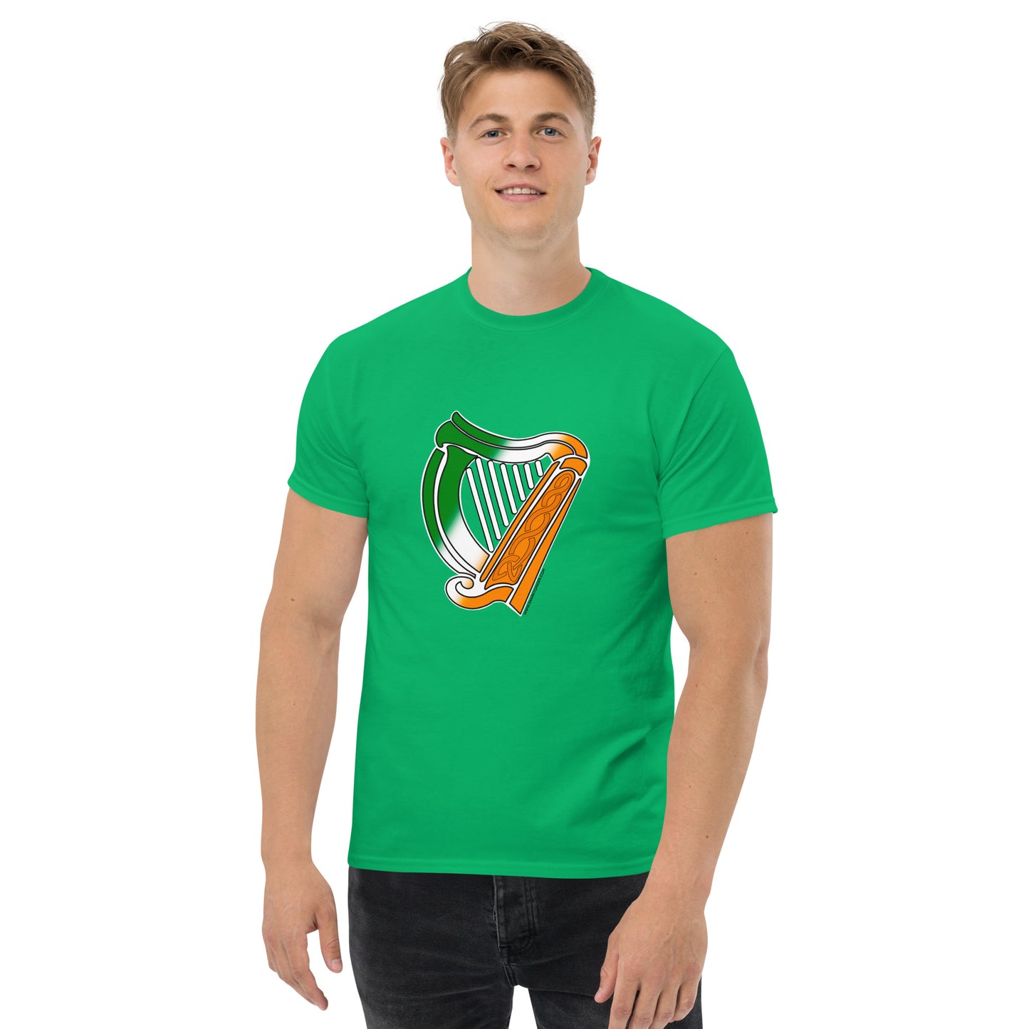 Irish Flag Harp T-shirt