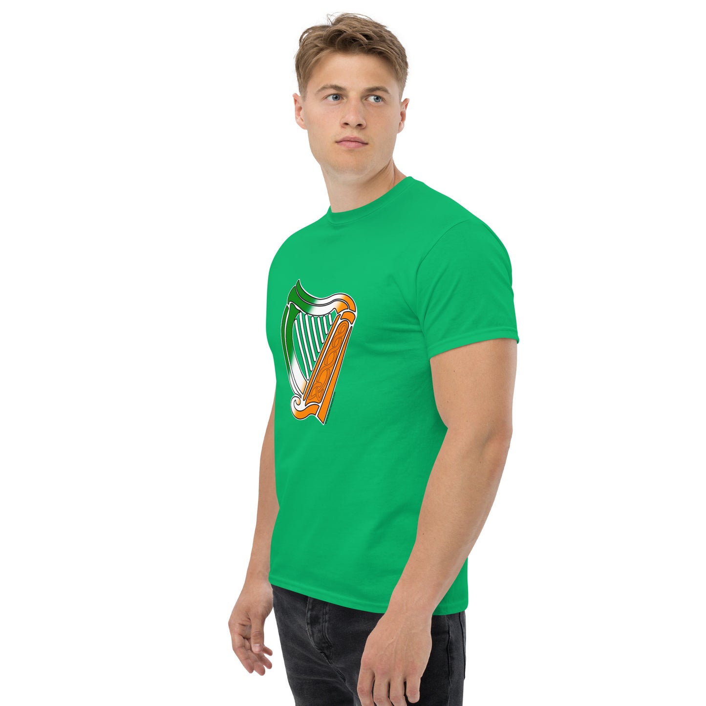 Irish Flag Harp T-shirt