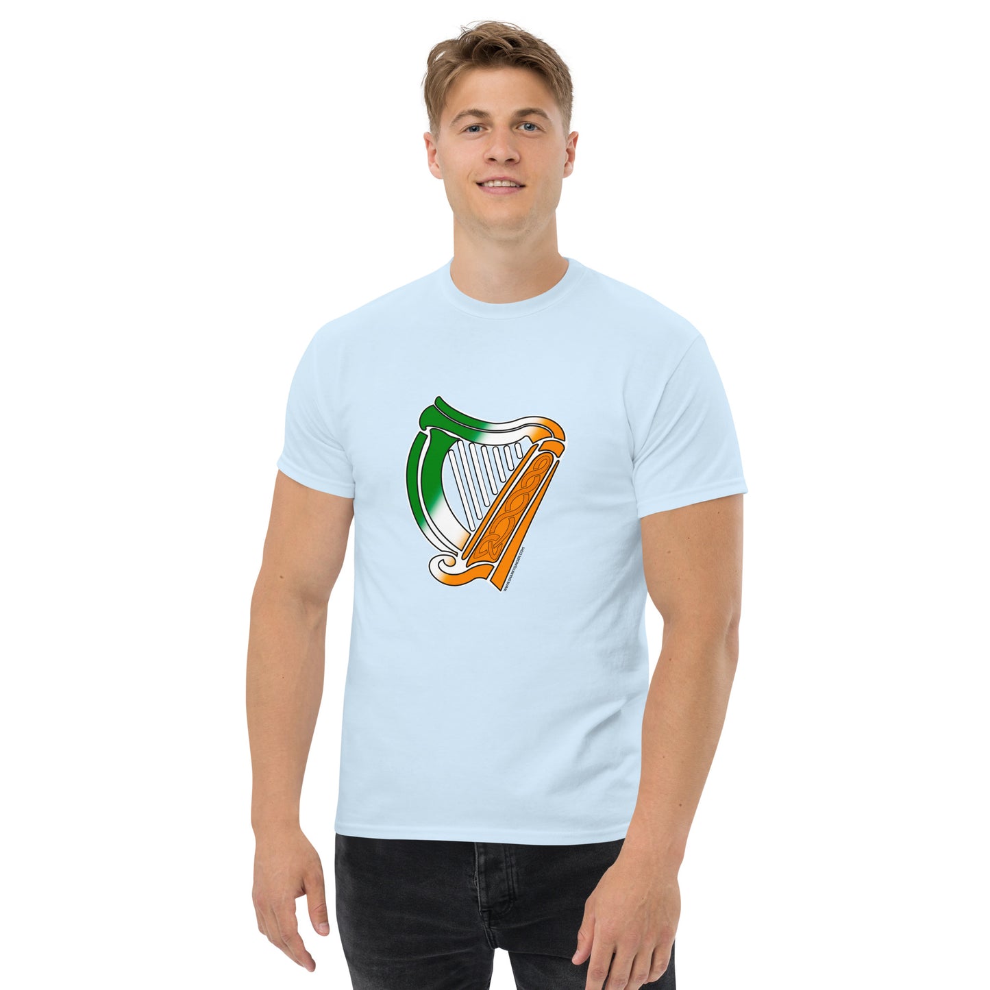 Irish Flag Harp T-shirt