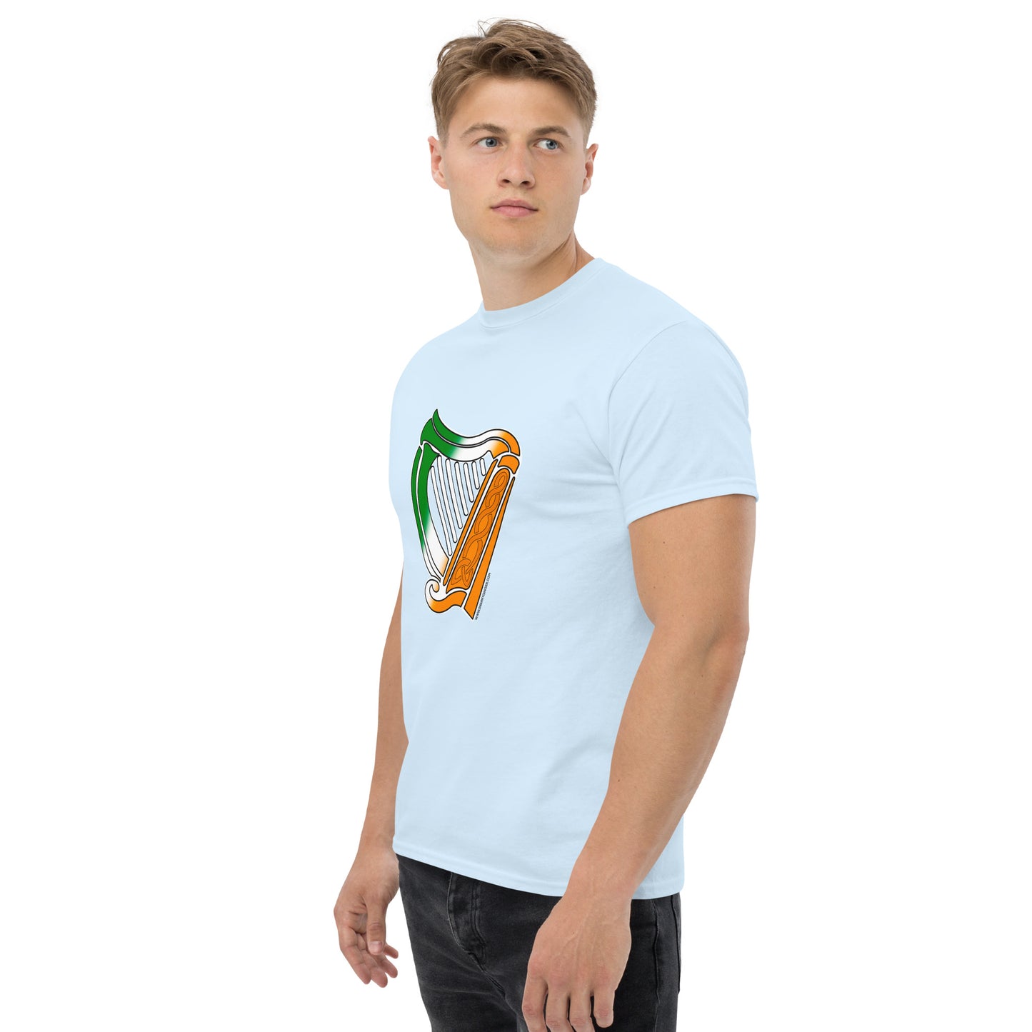 Irish Flag Harp T-shirt