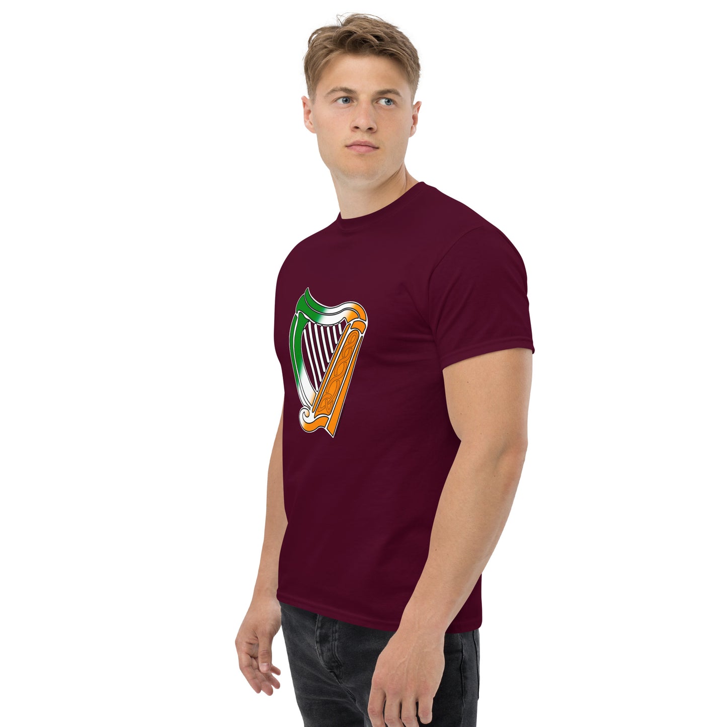 Irish Flag Harp T-shirt