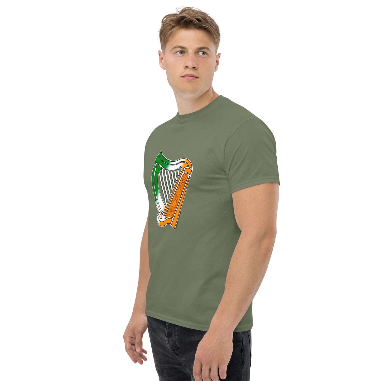 Irish Flag Harp T-shirt