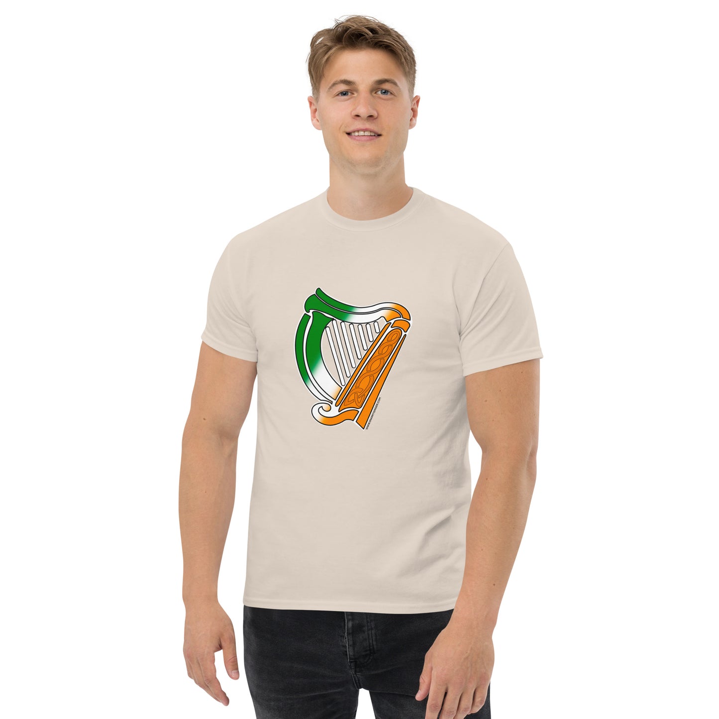 Irish Flag Harp T-shirt