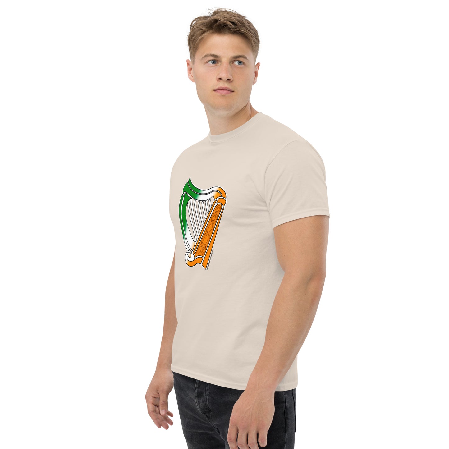 Irish Flag Harp T-shirt