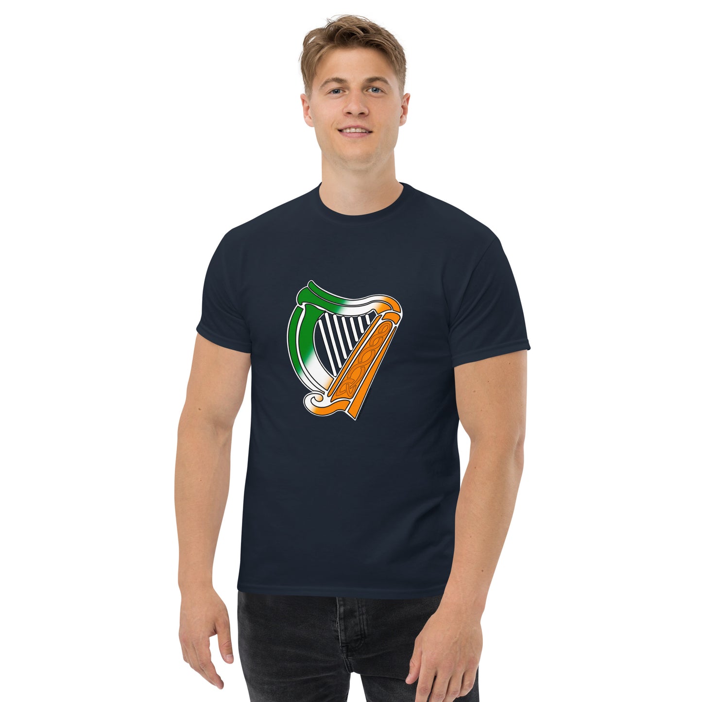 Irish Flag Harp T-shirt