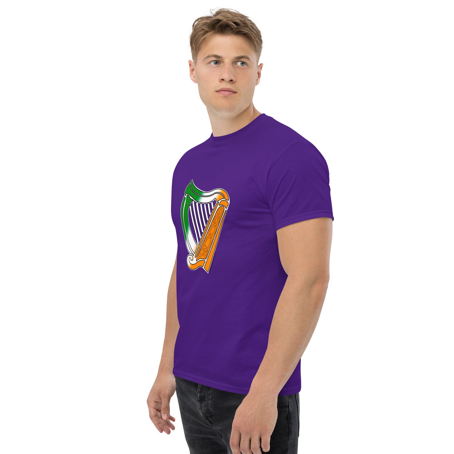 Irish Flag Harp T-shirt