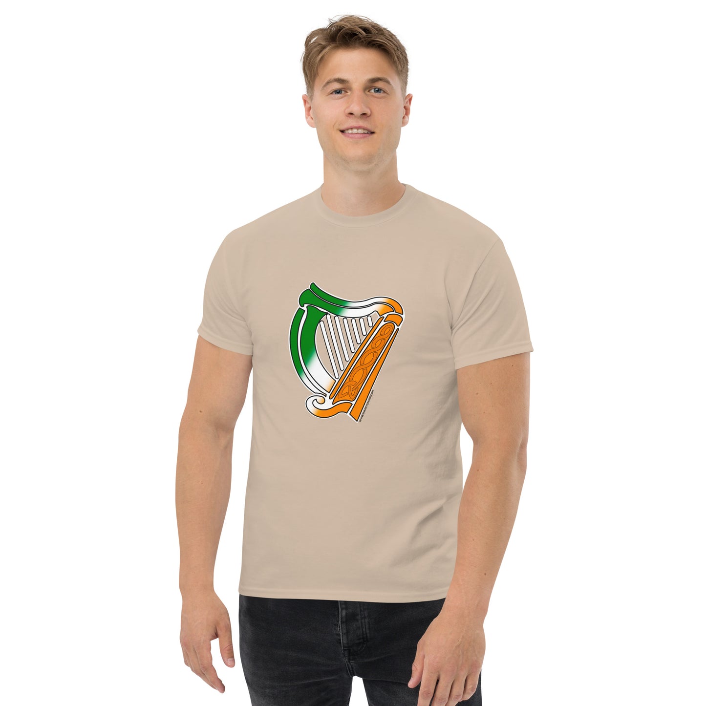 Irish Flag Harp T-shirt