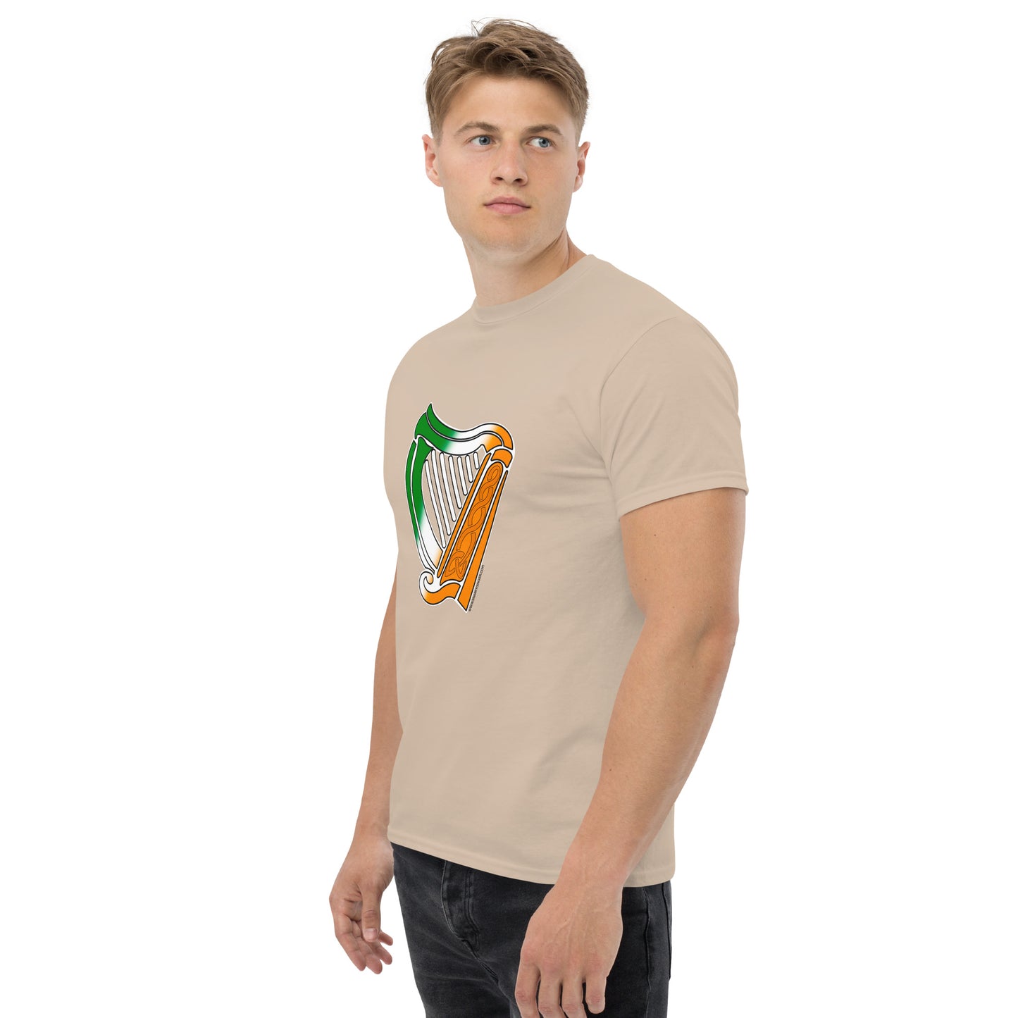 Irish Flag Harp T-shirt