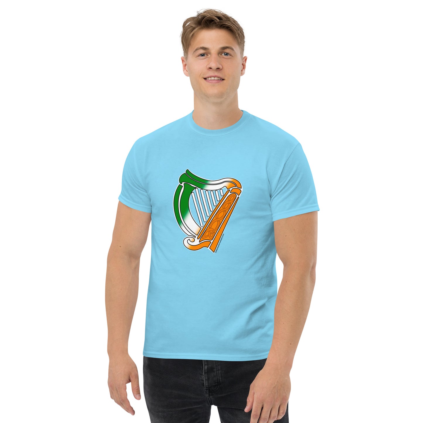Irish Flag Harp T-shirt