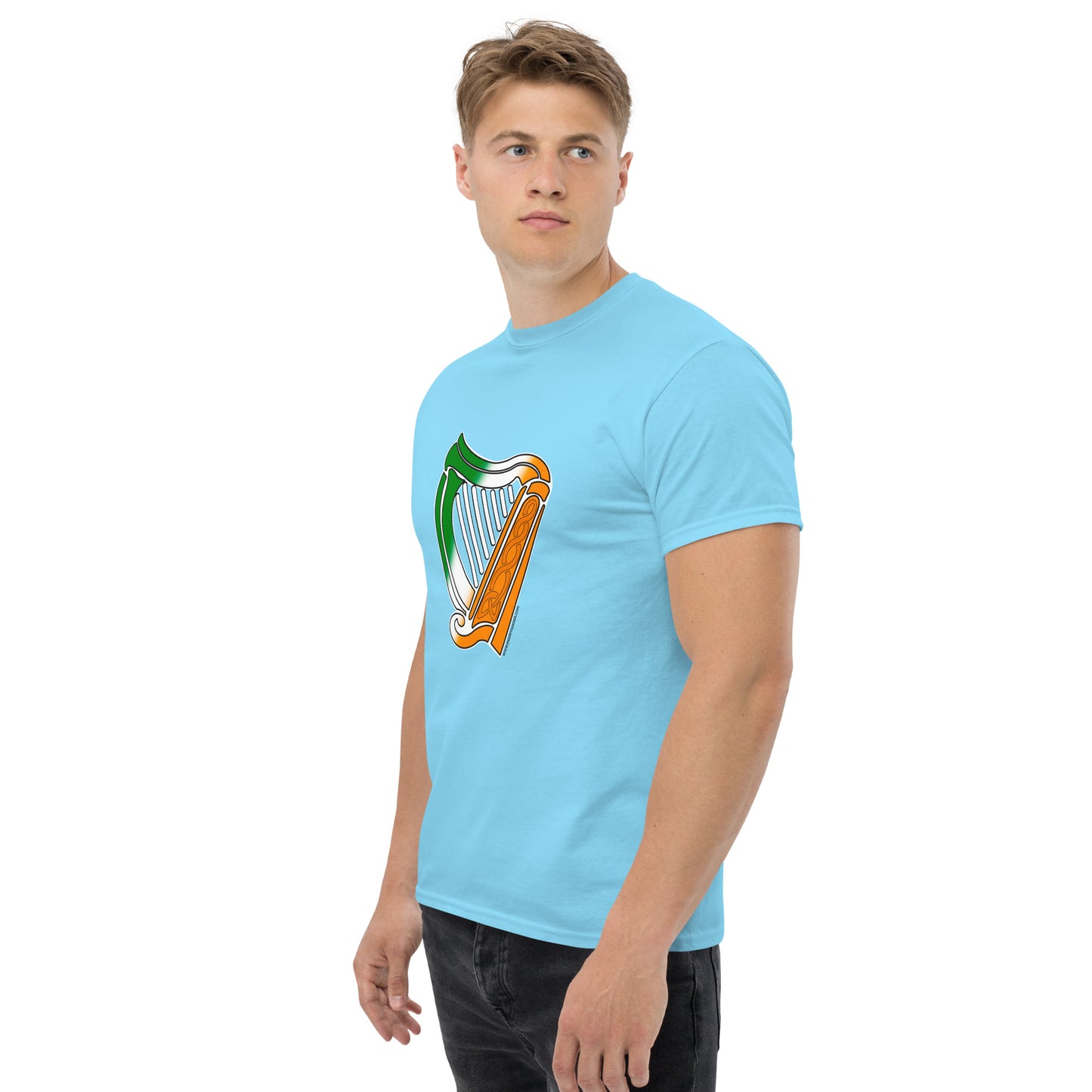 Irish Flag Harp T-shirt