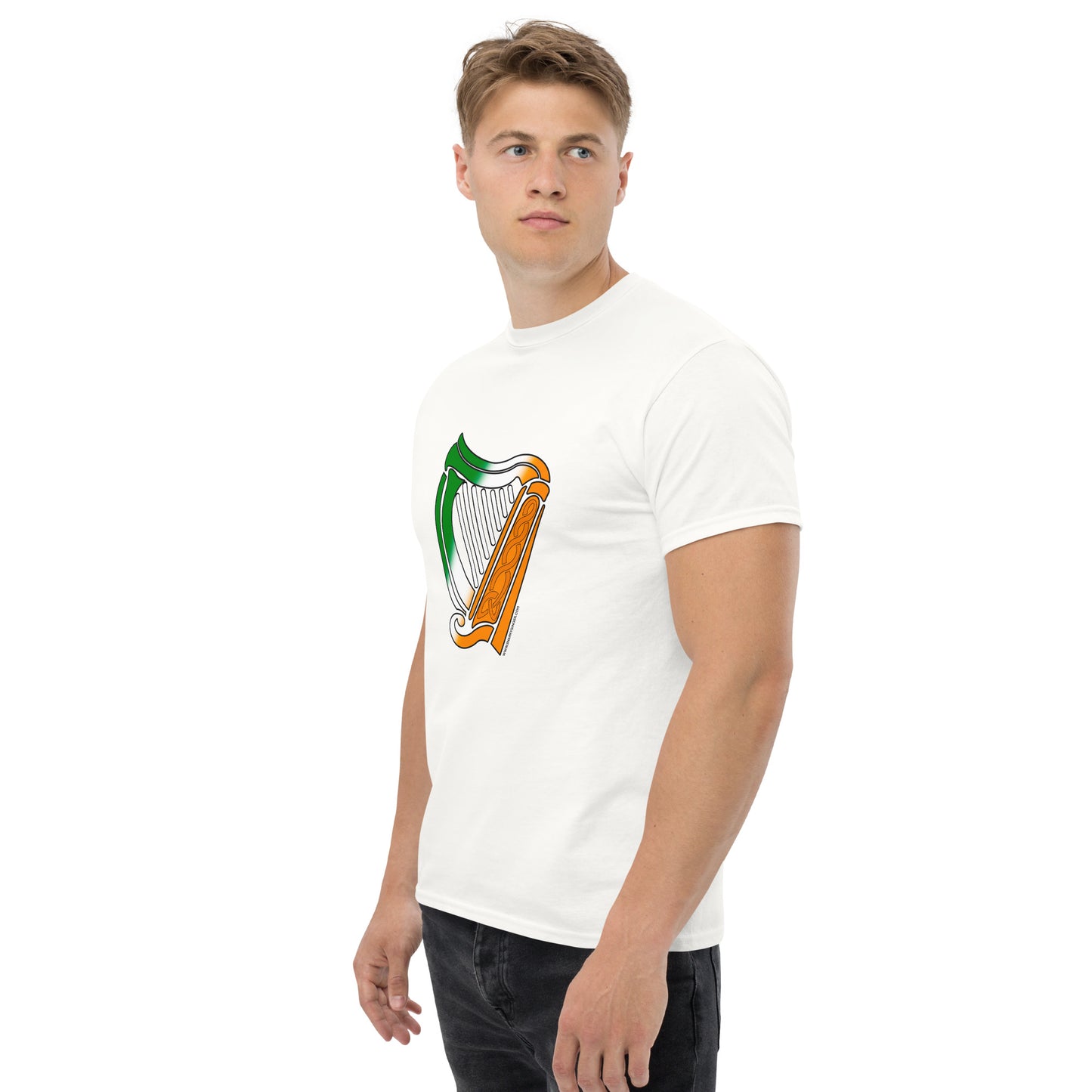 Irish Flag Harp T-shirt
