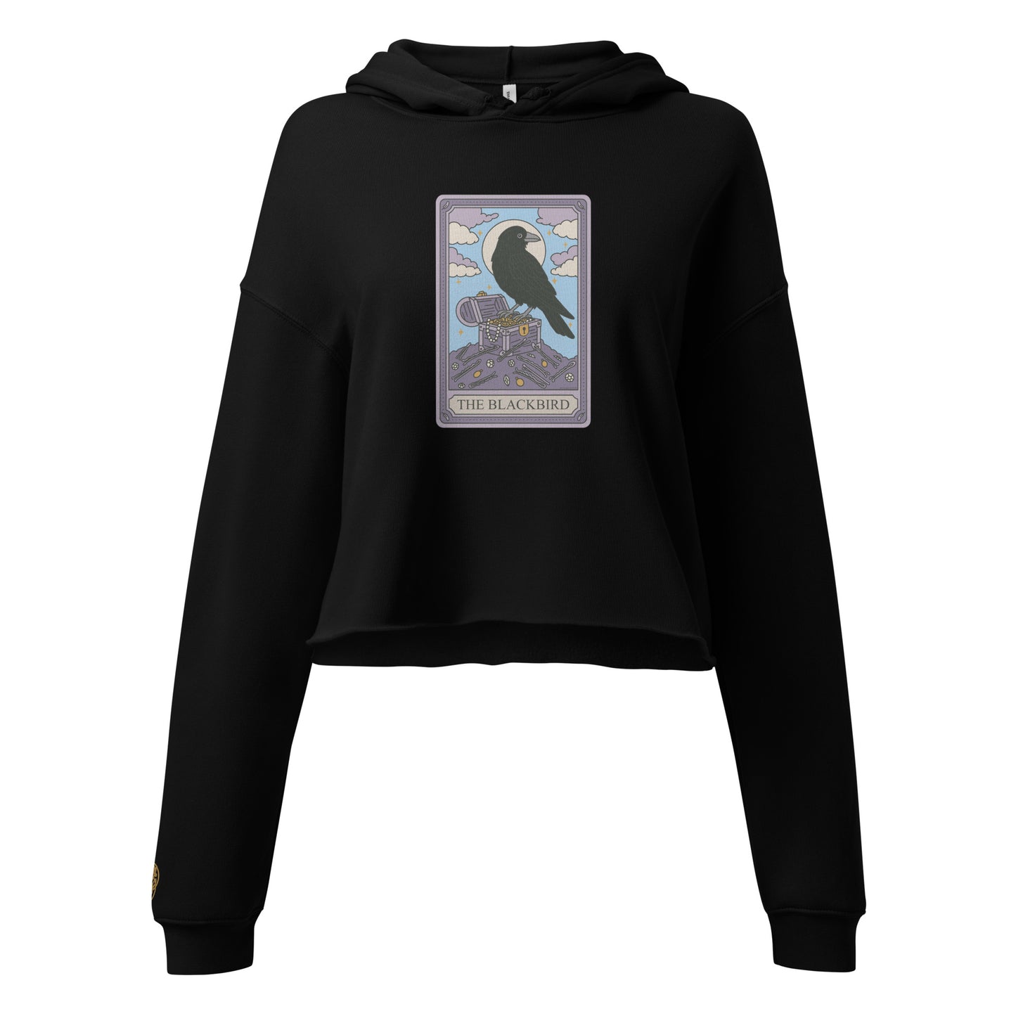 Tarot Trad Set Cropped Hoodie