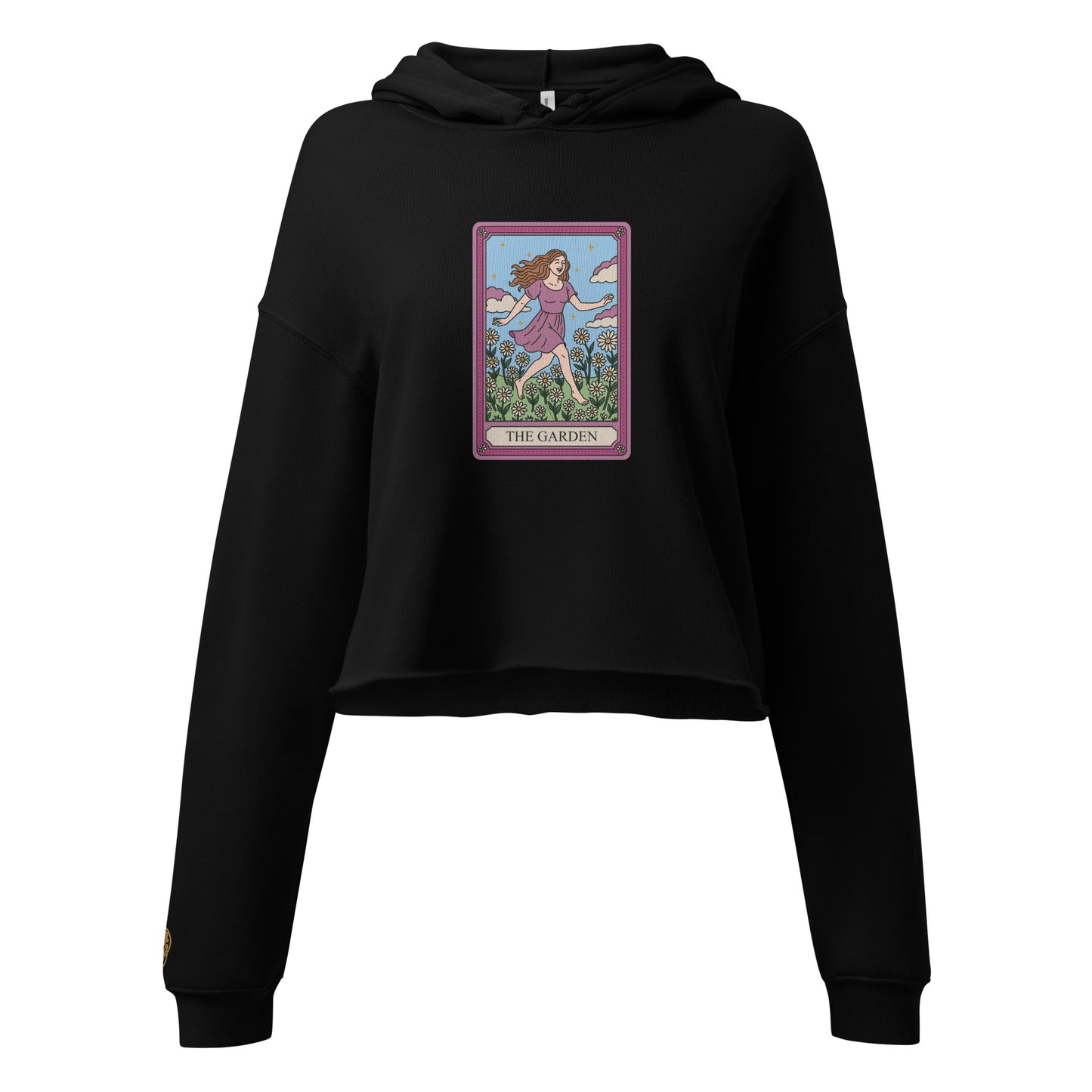 Tarot Trad Set Cropped Hoodie