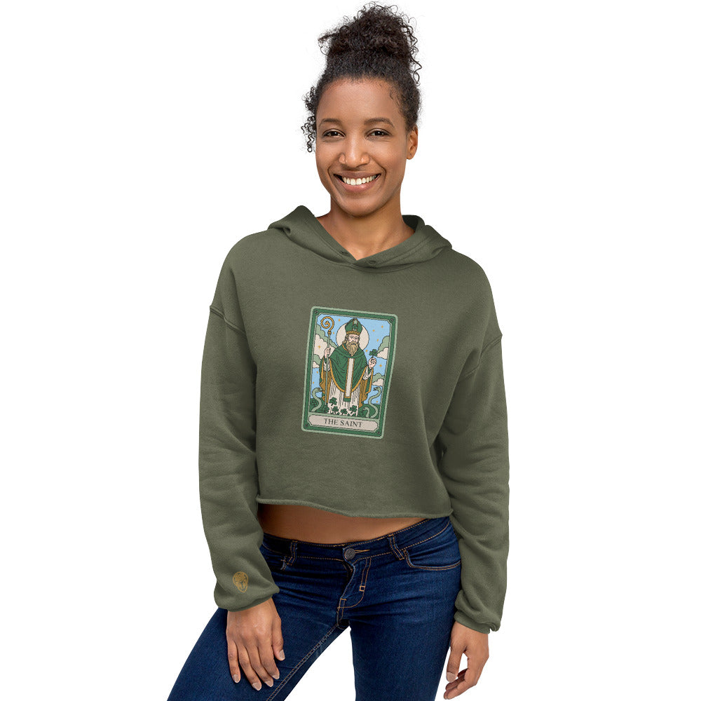 Tarot Trad Set Cropped Hoodie