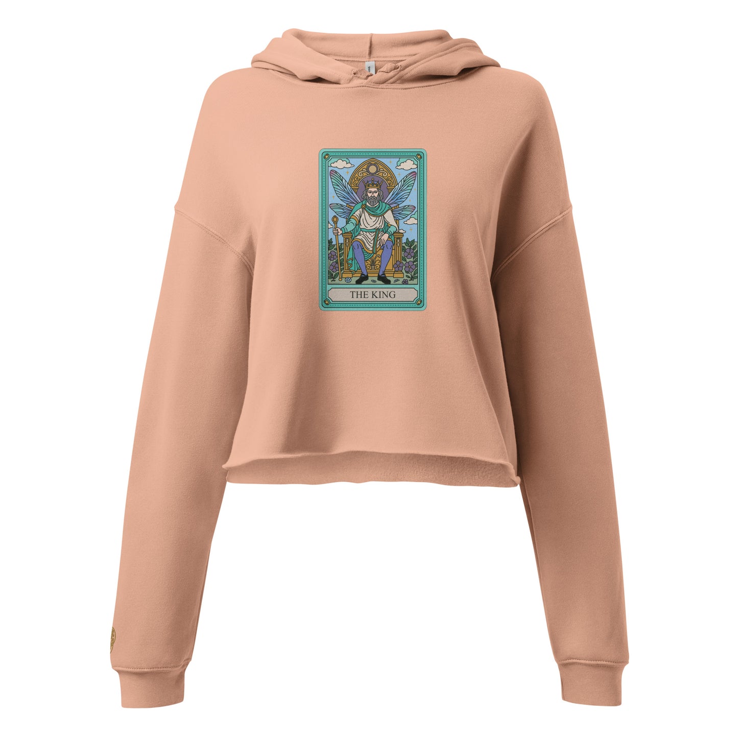 Tarot Trad Set Cropped Hoodie