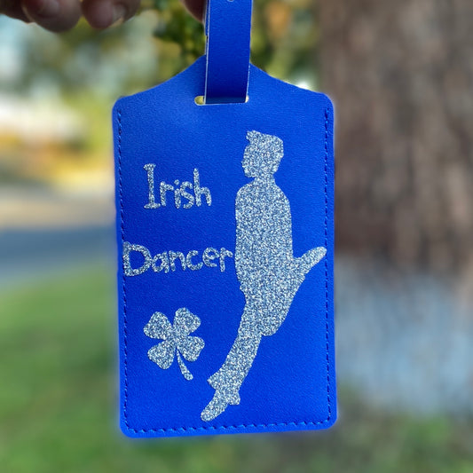 Colorful Luggage Tag: Low Leap