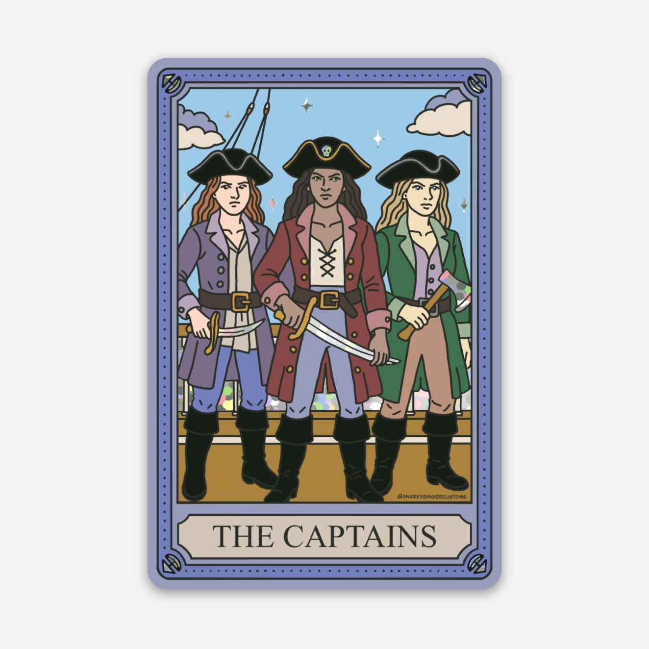 Sticker Pack, Tarot Trad Set