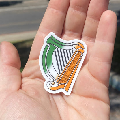 Irish Flag Styled Stickers