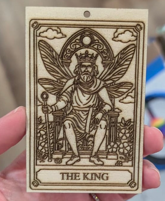 Tarot Trad Set: Laser-cut Wood Ornament