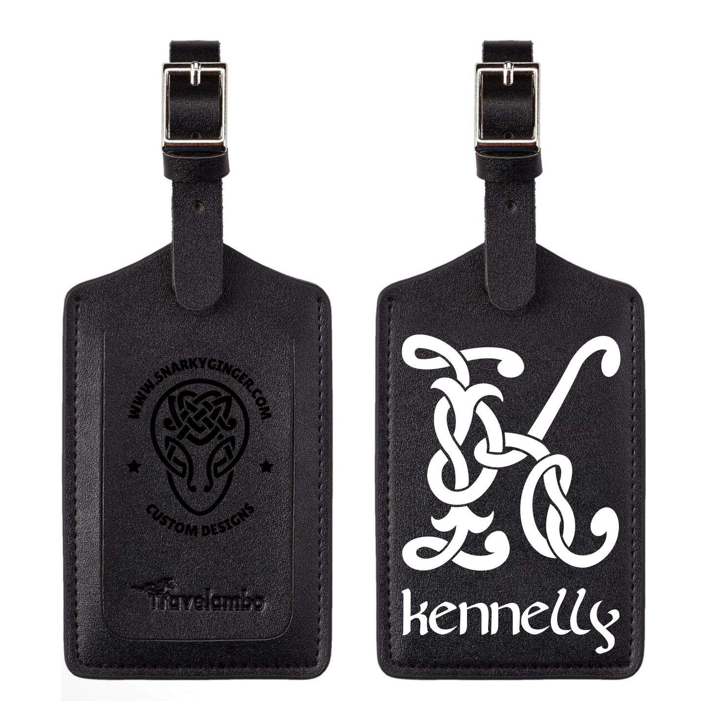 Custom Dance School Luggage Tag