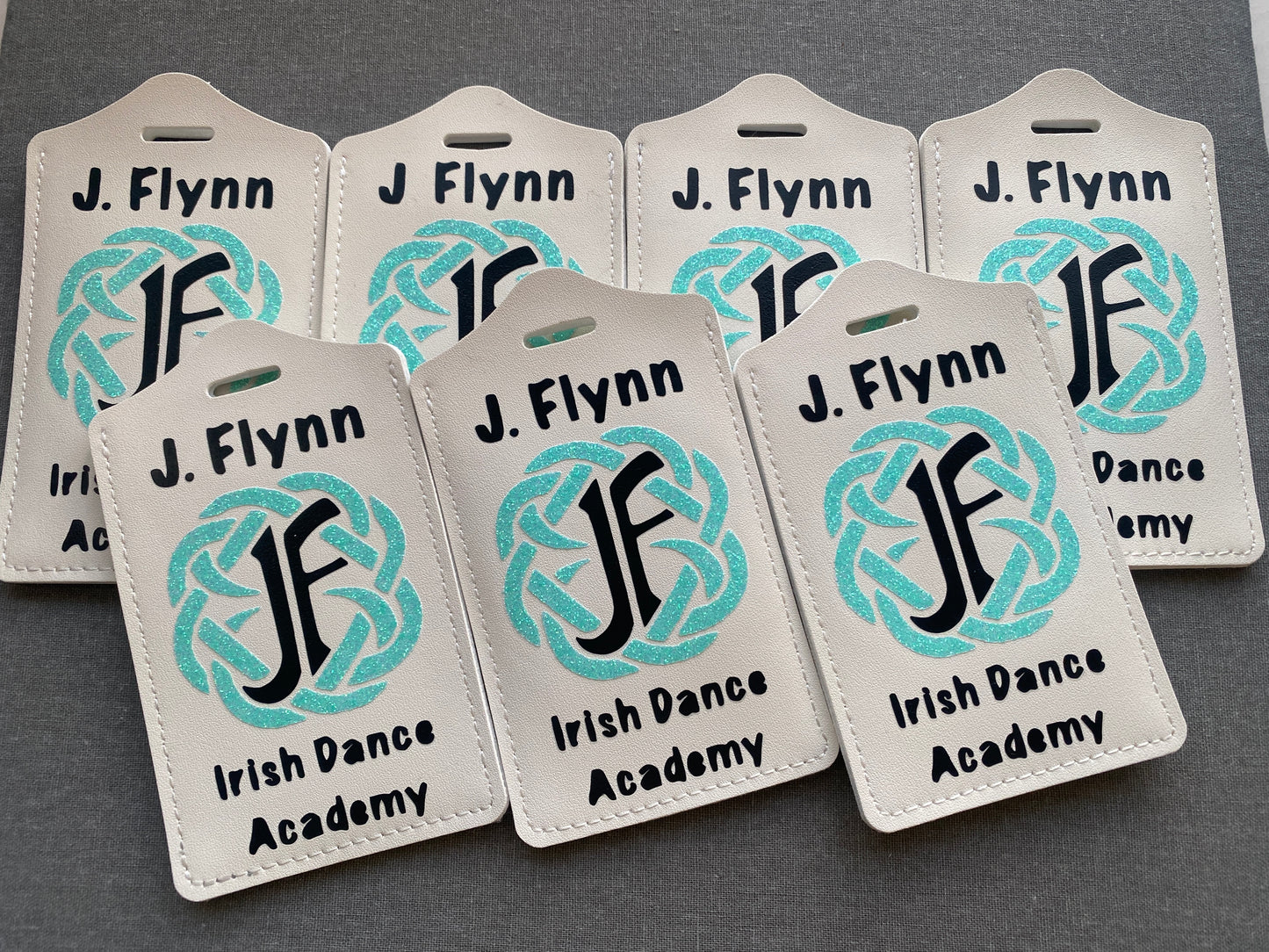 Custom Dance School Luggage Tag