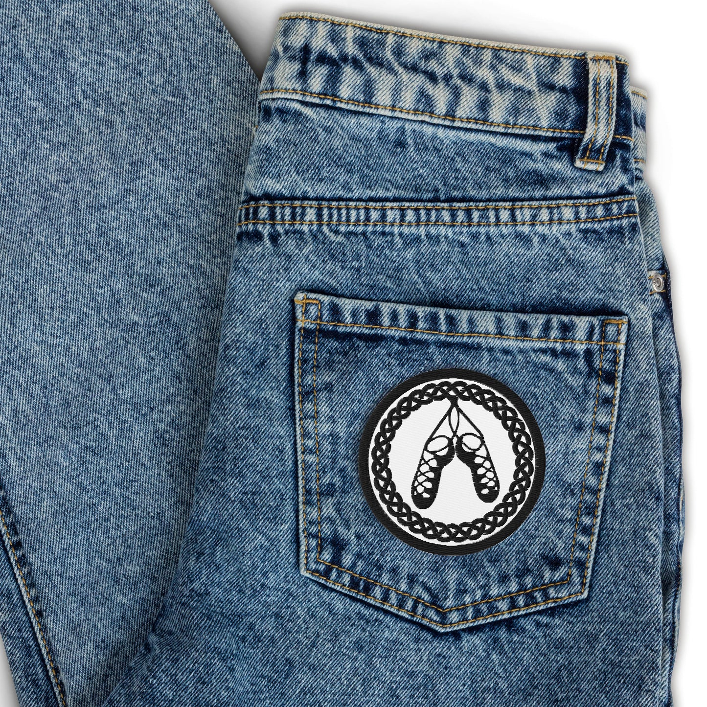 Ghillies Iron-on Patch