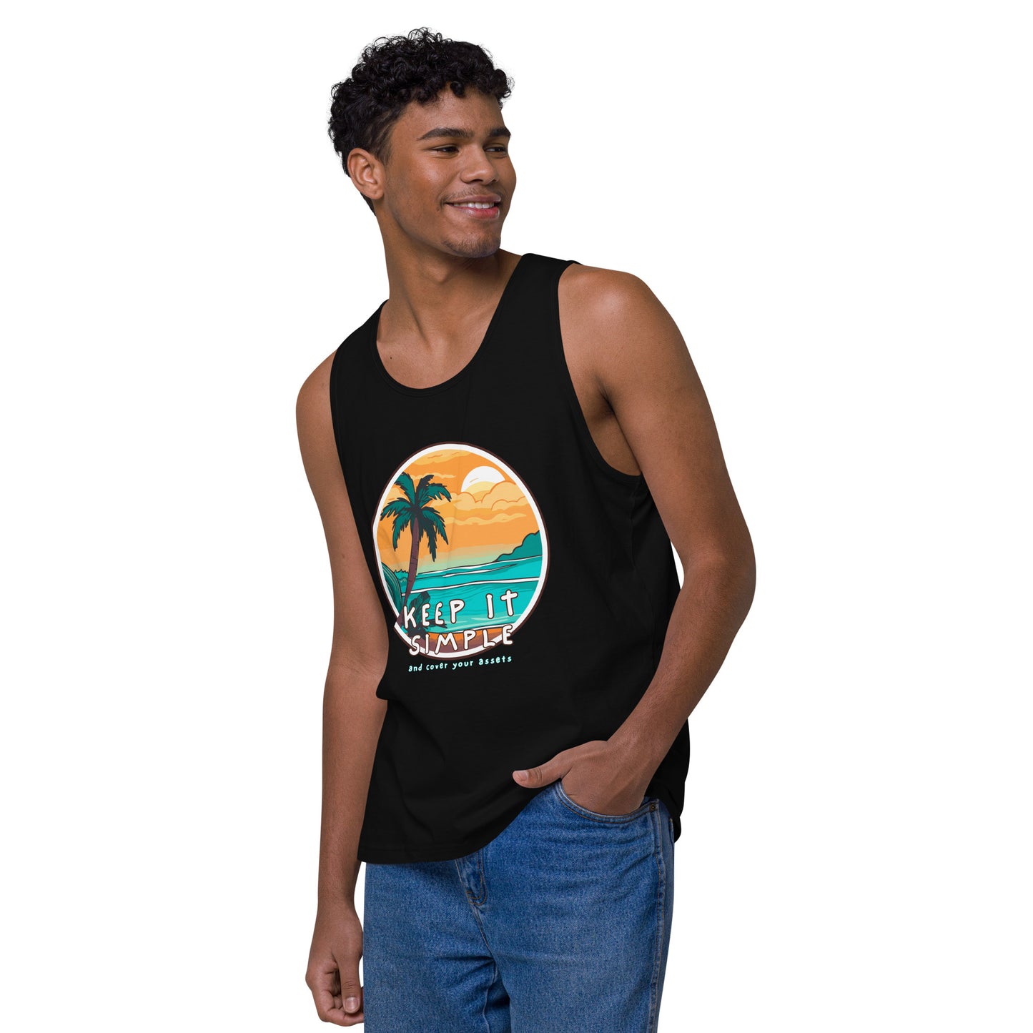 KISS and CYA Tank Top