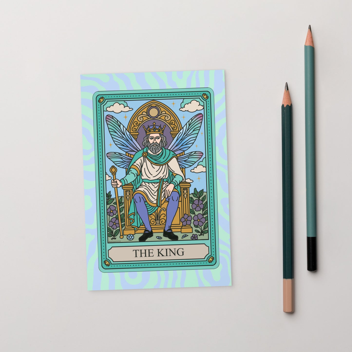 Tarot Trad Set Postcard Set of 7