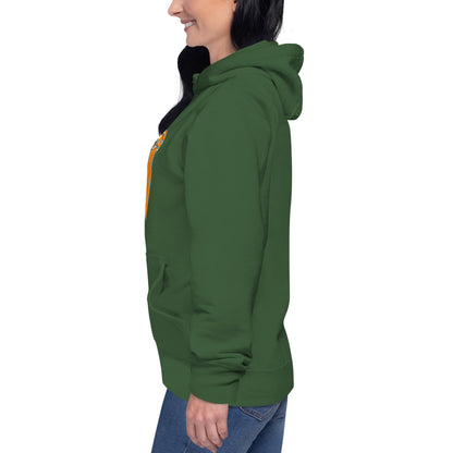 Irish Flag Harp Unisex Hoodie