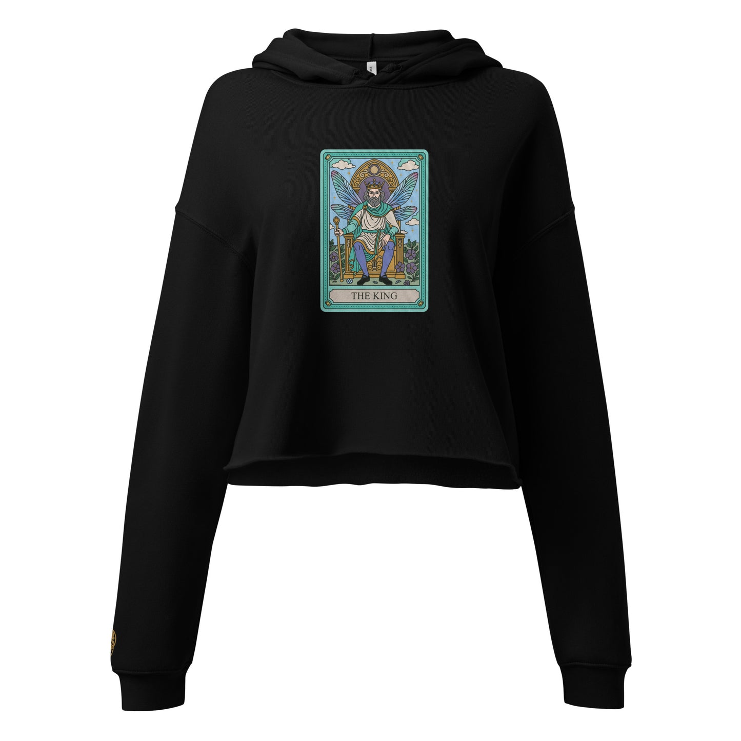 Tarot Trad Set Cropped Hoodie