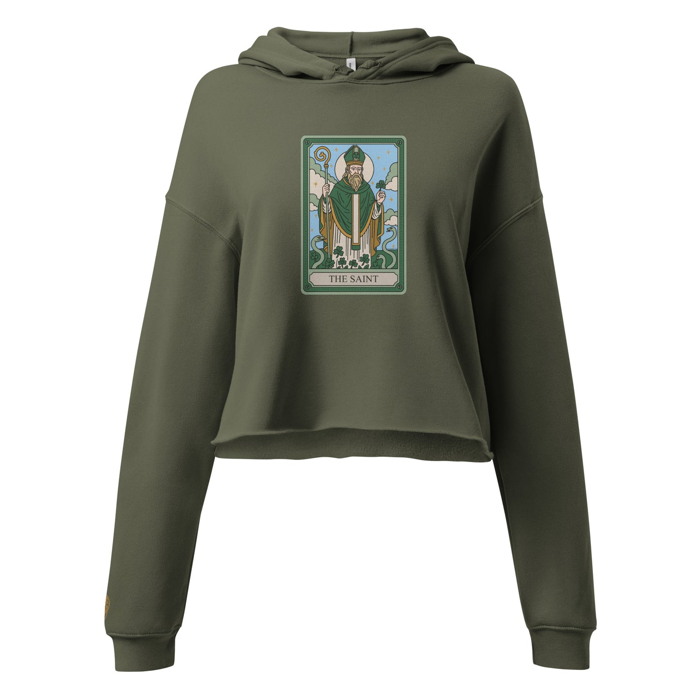 Tarot Trad Set Cropped Hoodie