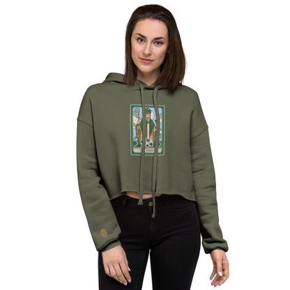Tarot Trad Set Cropped Hoodie