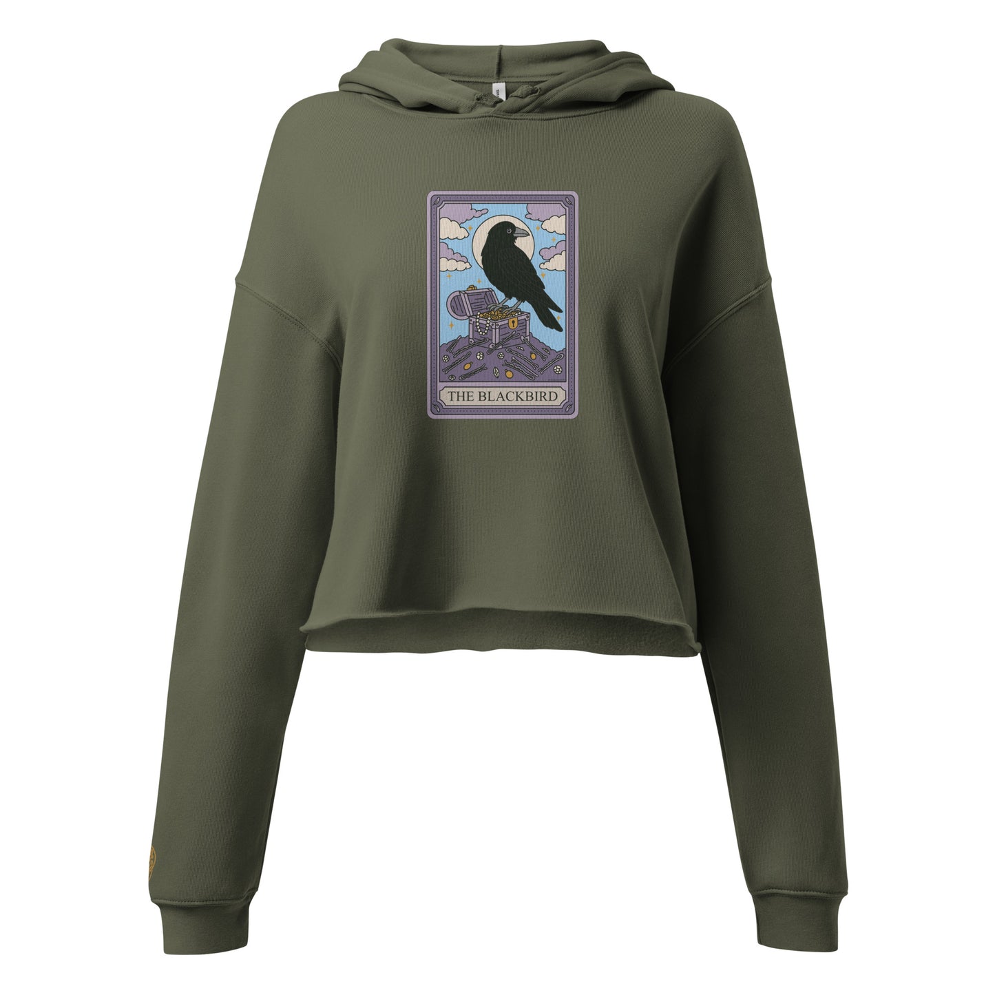 Tarot Trad Set Cropped Hoodie